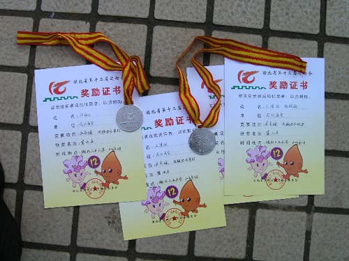 我校选手荣获<em>湖北省</em>第十二届运动会乒乓球<em>女子</em>